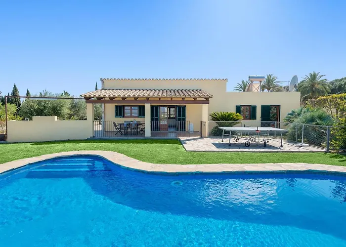 Villa Pou D,Ambroitx, Pool And Sea Views In Alcudia