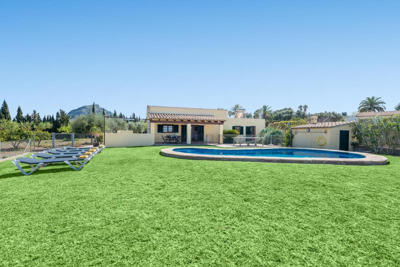 Villa Pou D,ambroitx, Pool And Sea Views In Alcúdia